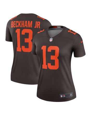 Odell Beckham Jr. 13 Cleveland Browns Women's Alternate Legend Jersey - Brown