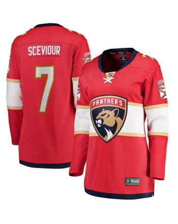 Colton Sceviour Florida Panthers Women's Home Breakaway Player Jersey - Red