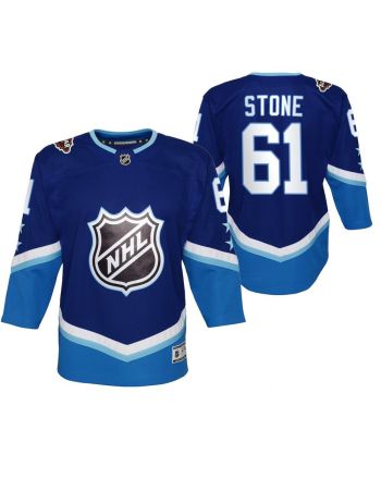 Vegas Golden Knights Mark Stone 61 Blue 2023 All-Star Western Jersey Youth