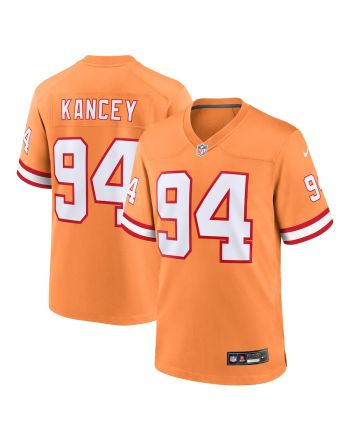 Calijah Kancey 94 Tampa Bay Buccaneers Men Alternate Team Game Jersey - Orange