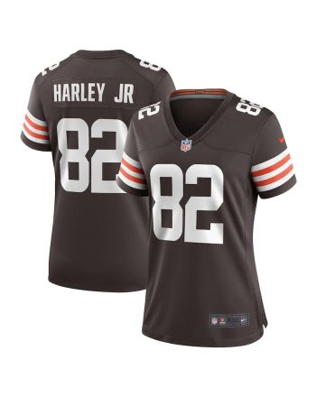 Mike Harley Jr. Cleveland Browns Women's Game Player Jersey - Brown