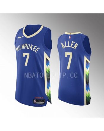 Milwaukee Bucks Joe Ingles 7 Royal Jersey 2022-23 City Edition