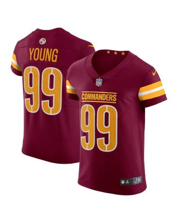 Chase Young Washington Commanders Vapor Elite Jersey - Burgundy