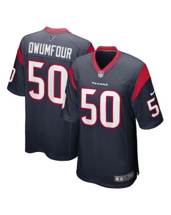 Michael Dwumfour Houston Texans Game Player Jersey - Navy