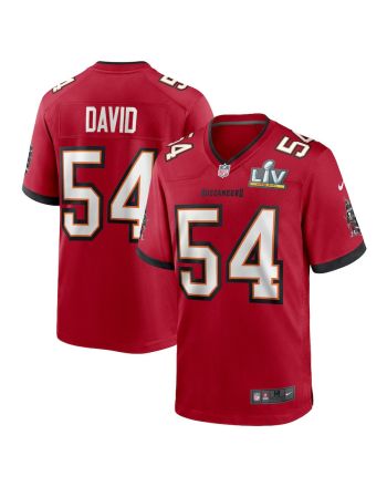 Lavonte David 54 Tampa Bay Buccaneers Super Bowl LV Game Jersey - Red