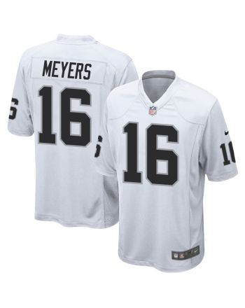 Jakobi Meyers 16 Las Vegas Raiders Men Game Jersey - White