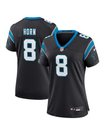 Jaycee Horn 8 Carolina Panthers Women's Game Jersey - Black