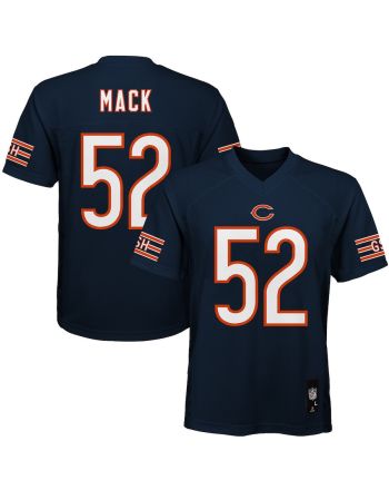 Khalil Mack 52 Chicago Bears YOUTH Jersey - Navy