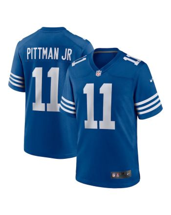 Michael Pittman Jr. 11 Indianapolis Colts Men Alternate Team Game Jersey - Royal