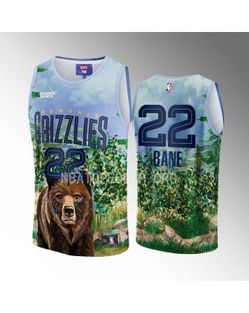 Desmond Bane 22 Memphis Grizzlies NBA & KidSuper Studios Unisex Hometown Jersey