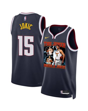 Nikola Jokic Denver Nuggets The Joker's Legacy 2023 NBA Champions Swingman Jersey - Black