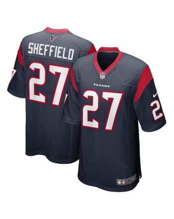 Kendall Sheffield Houston Texans Player Game Jersey - Navy