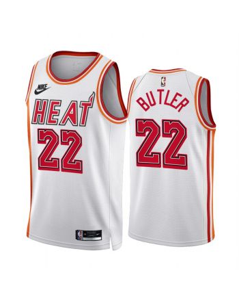 Miami Heat Jimmy Butler 22 2022-23 Classic Edition White Men Jersey