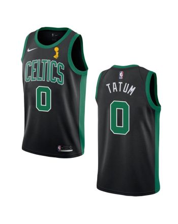 Celtics Jayson Tatum Statement 2022 Final Champions Jersey Black