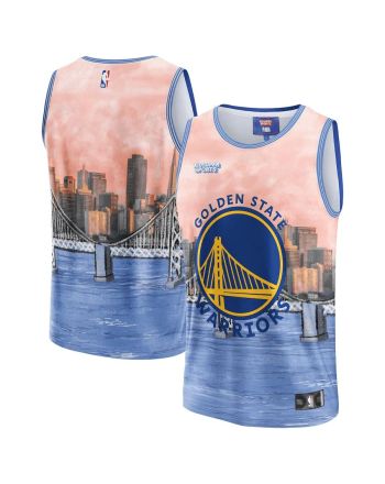 Golden State Warriors NBA & KidSuper Studios Unisex Hometown Jersey - Blue