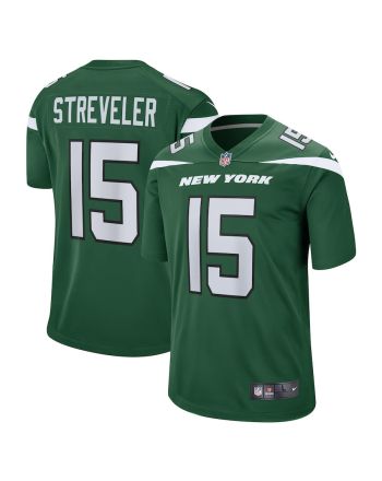 Chris Streveler New York Jets Game Player Jersey - Gotham Green