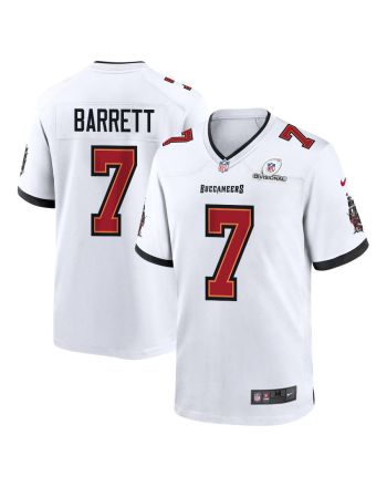 Shaquil Barrett 7 Tampa Bay Buccaneers 2024 Divisional Patch Game Men Jersey - White