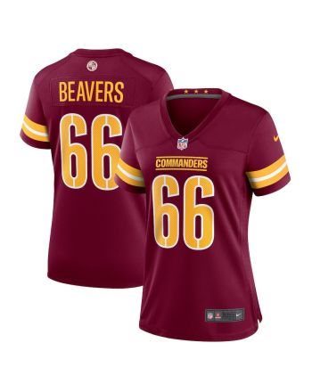 Willie Beavers 66 Washington Commanders Women Game Jersey - Burgundy