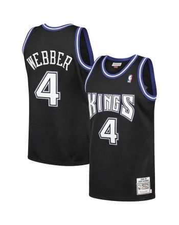 Chris Webber Sacramento Kings Mitchell & Ness 1998-99 Hardwood Classics Jersey - Black