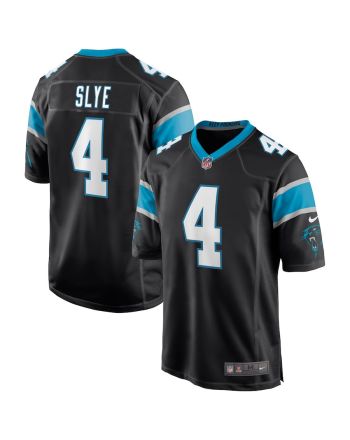 Joey Slye 4 Carolina Panthers Men's Game Jersey - Black