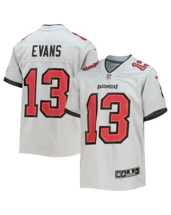 Mike Evans 13 Tampa Bay Buccaneers Youth Inverted Team Game Jersey - Gray