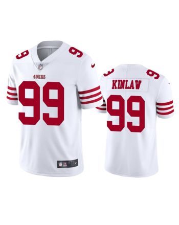 San Francisco 49ers Javon Kinlaw 99 2022-23 Vapor Limited White Jersey - Men's