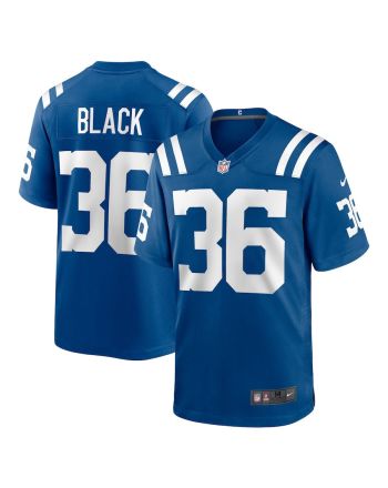 Henry Black 36 Indianapolis Colts Men Team Game Jersey - Royal