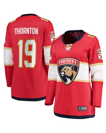 Joe Thornton Florida Panthers Women's Home Breakaway Player Jersey - Red Jersey