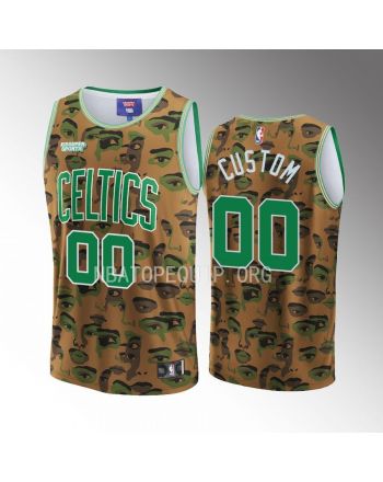 Custom Boston Celtics NBA & KidSuper Studios Unisex Hometown Jersey