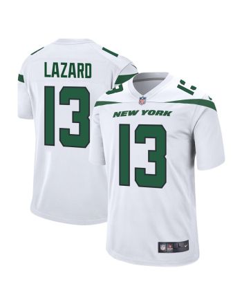 Allen Lazard 13 New York Jets Men Game Jersey - White