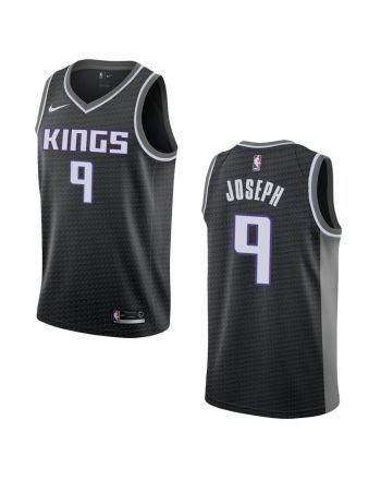 Men's Sacramento Kings 9 Cory Joseph Statement Swingman Jersey - Black