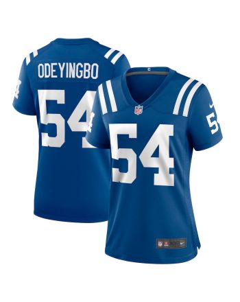 Dayo Odeyingbo 54 Indianapolis Colts Women Game Jersey - Royal