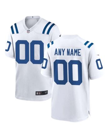 Indianapolis Colts Custom Game Jersey - White