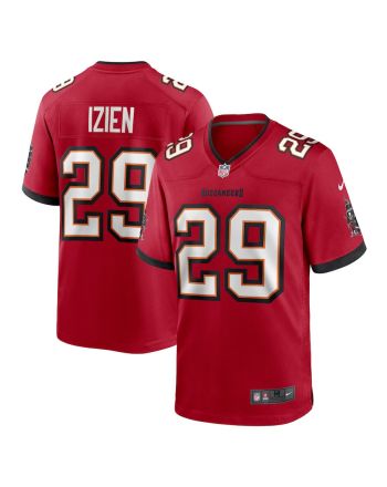 Christian Izien 29 Tampa Bay Buccaneers Men Game Jersey - Red