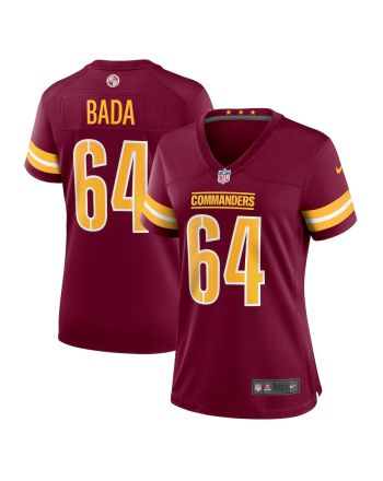 David Bada 64 Washington Commanders Women Game Jersey - Burgundy