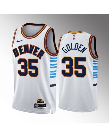 Grant Golden 35 Denver Nuggets White Jersey 2022-23 City Edition Swingman