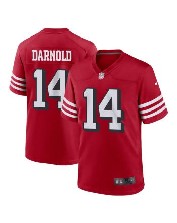 Sam Darnold 14 San Francisco 49ers Men Alternate Game Jersey - Scarlet