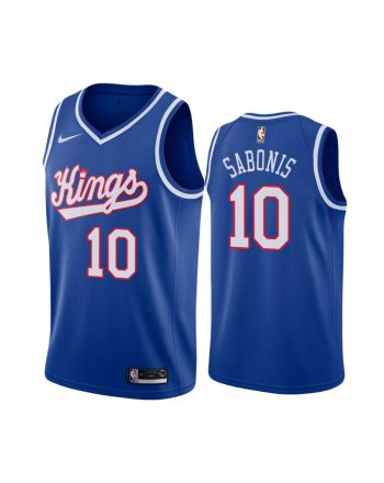 Domantas Sabonis 2022 Sacramento Kings Blue 10 Classic Edition Jersey - Men Jersey