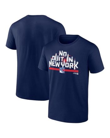 New York Rangers 2023 Stanley Cup Playoffs Driven T-Shirt - Navy