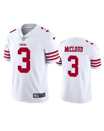 Ray-Ray McCloud San Francisco 49ers 3 White Vapor Limited Jersey