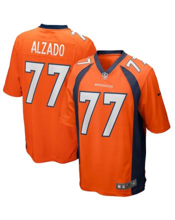 Lyle Alzado 77 Denver Broncos Men Game Retired Jersey - Orange