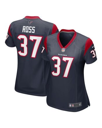 D'Angelo Ross 37 Houston Texans Women's Game Player Jersey - Navy