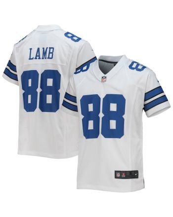 CeeDee Lamb 88 Dallas Cowboys YOUTH Game Jersey - White