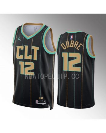 Charlotte Hornets Kelly Oubre 12 2022-23 City Edition Black Jersey Swingman