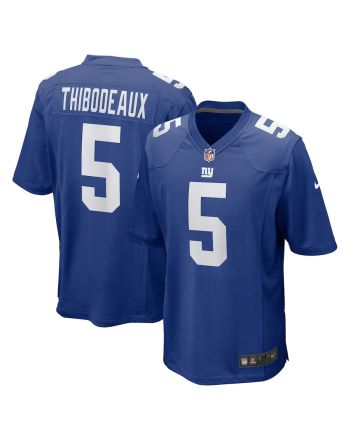 Kayvon Thibodeaux 5 New York Giants Men Game Jersey - Royal