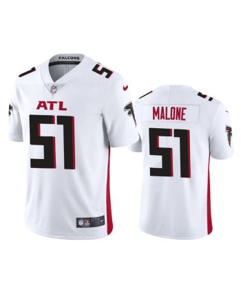 Atlanta Falcons DeAngelo Malone 51 White Vapor Limited Jersey