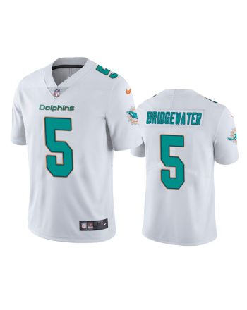 Teddy Bridgewater 5 Miami Dolphins White Vapor Limited Jersey