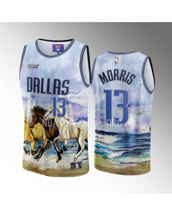 Markieff Morris 13 Dallas Mavericks NBA & KidSuper Studios Unisex Hometown Jersey