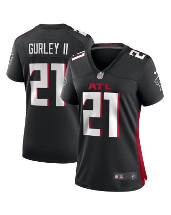 Todd Gurley II 21 Atlanta Falcons Women's Game Jersey - Black