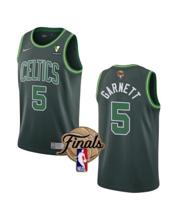 Boston Celtics Celtics Kevin Garnett 5 Final 2022 Men Jersey Earned Green